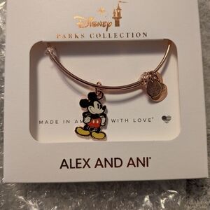 Disney Mickey Mouse Alex And Ani In Rose Gold
